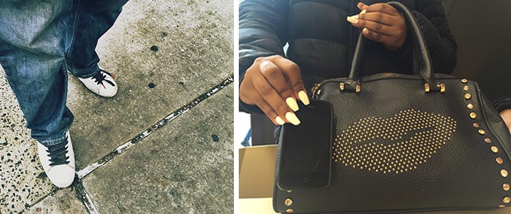 Photos of participants, not showing their faces.